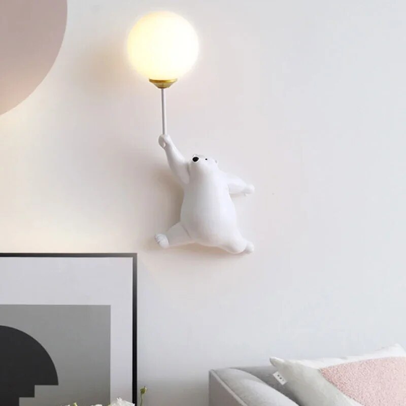 Luminous Dreams: Modern LED Wall Light for Children's Room – Stylish Designer Lamp for Kids