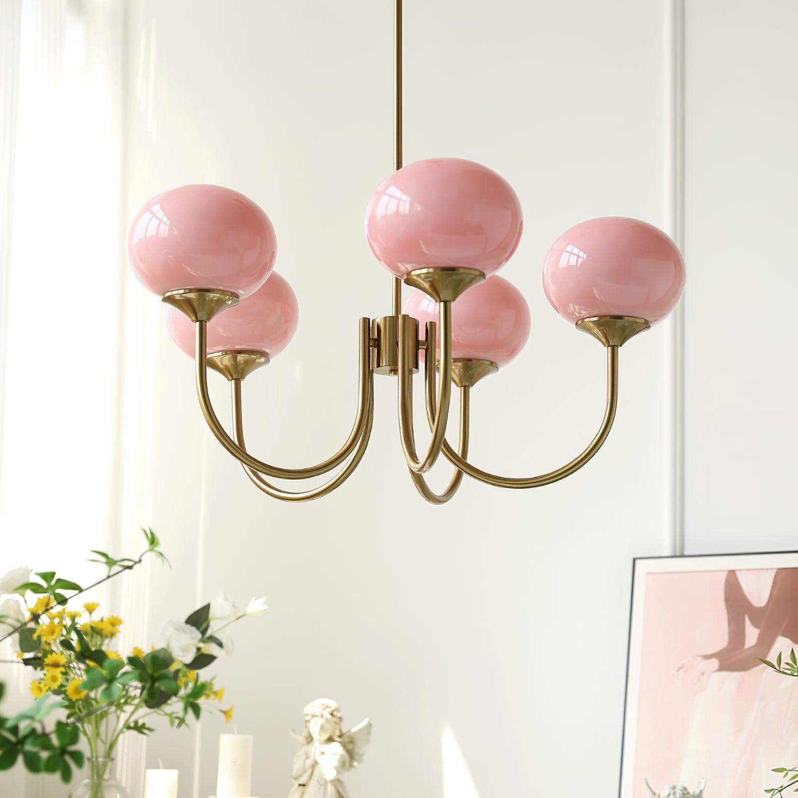 Stropní svítidlo moderní mosazný lustr lampa