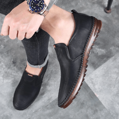 Herre sommer barefodet loafers | Letvægts slip-on sko