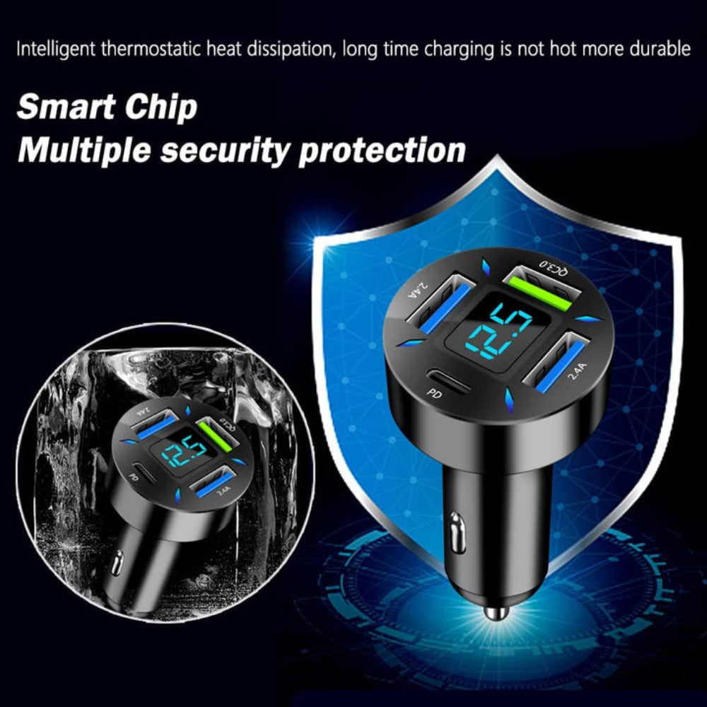 Biloplader Hurtig USB Multiport Adapter