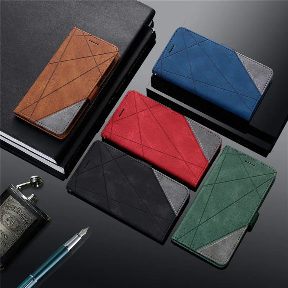 Flip Magnetisches Ledercover für Samsung Galaxy A Series - Image 1