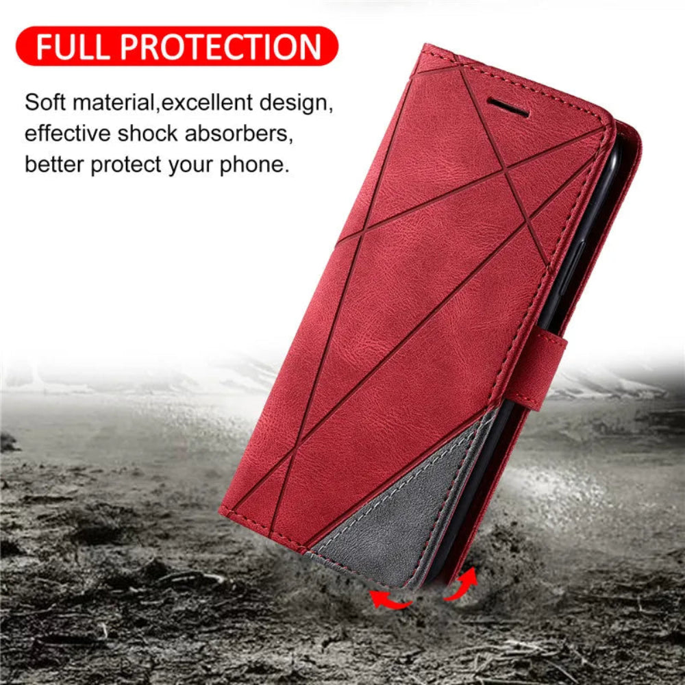 Flip Magnetisches Ledercover für Samsung Galaxy A Series - Image 2