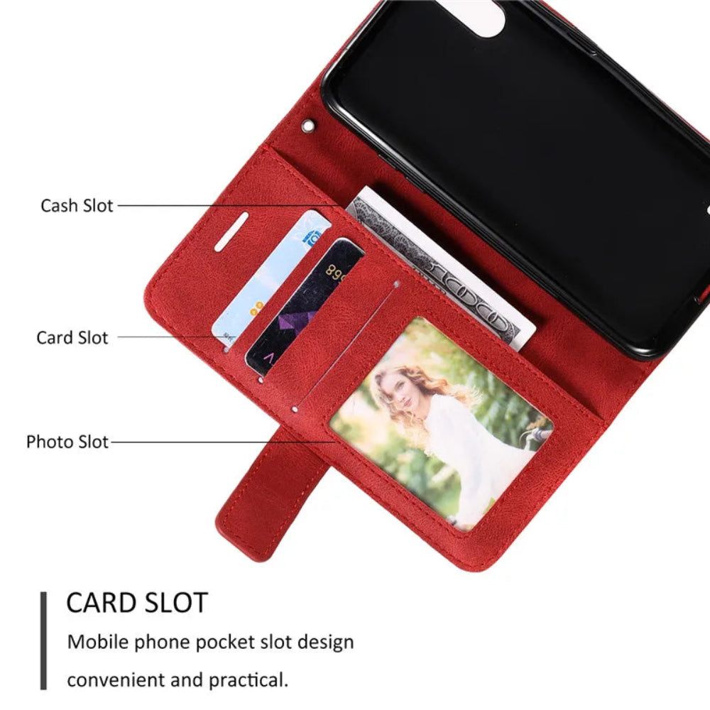 Flip Magnetisches Ledercover für Samsung Galaxy A Series - Image 3