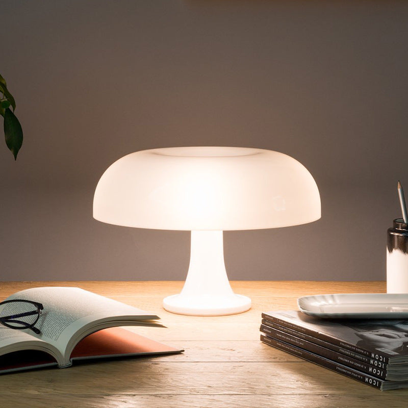 LED houbičková stolní lampa nordická ložnicová světlo