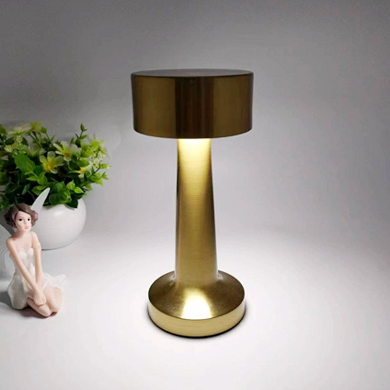 Bordlampe Touch LED Genopladelig Metal Lys