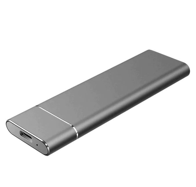 Ekstern harddisk aluminium bærbar USB-lagerplads