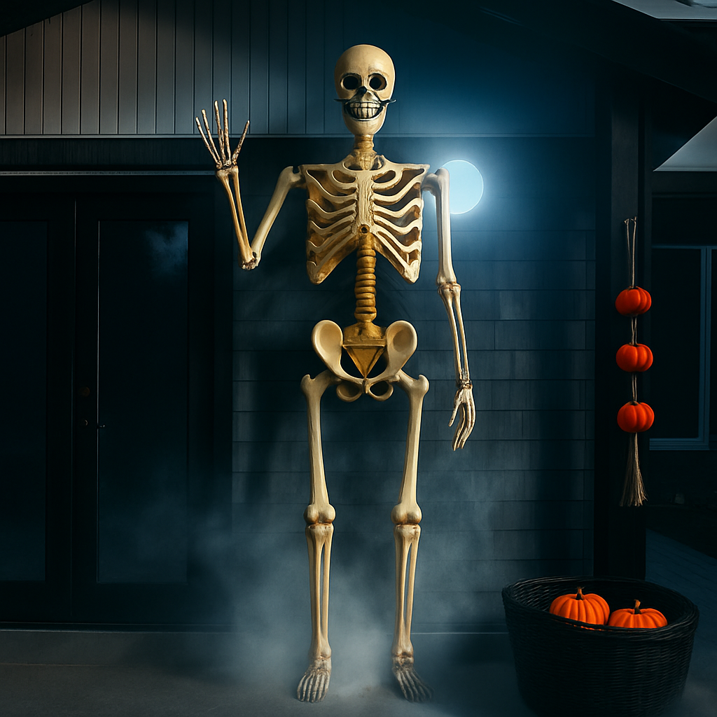 Halloween Giant Outdoor Skeleton Decoration - Image 2