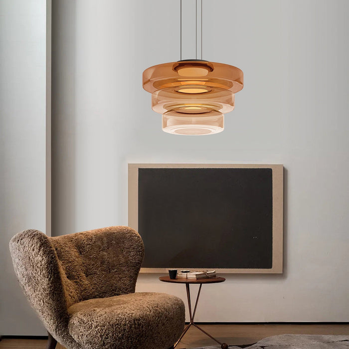 DecoSphere - Bauhaus-Style Glass Pendant Lamp