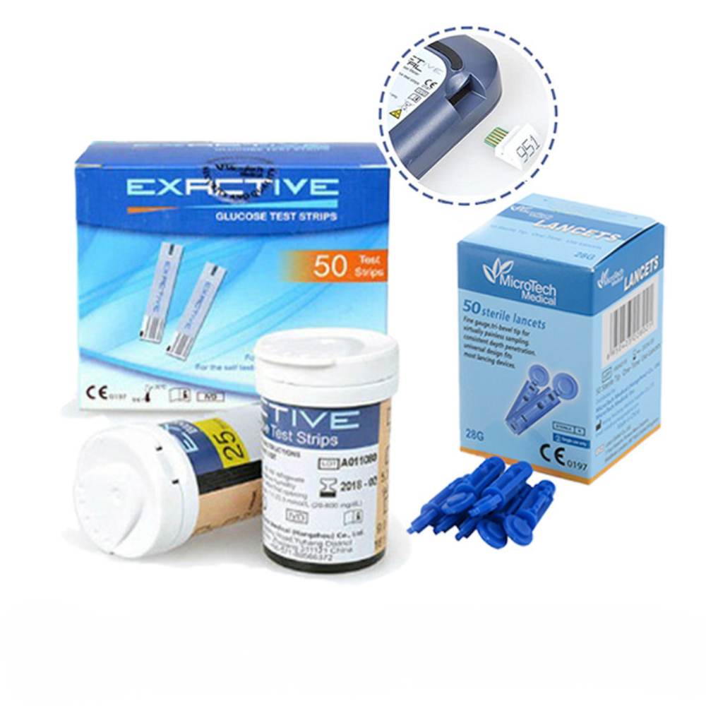 Digitální glukometr přesný přenosný