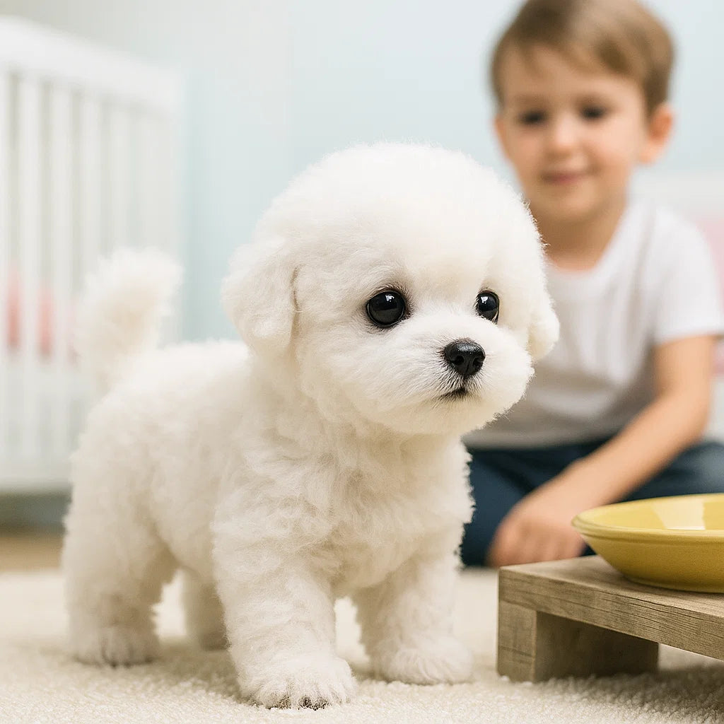 リアリスティック インタラクティブ ぬいぐるみ 子犬 おもちゃ