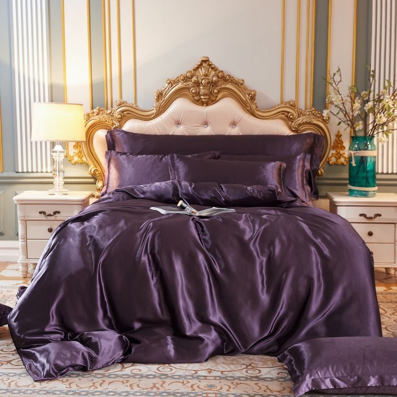 DreamLuxe - Satin-Cotton Bedding Set for Unmatched Comfort