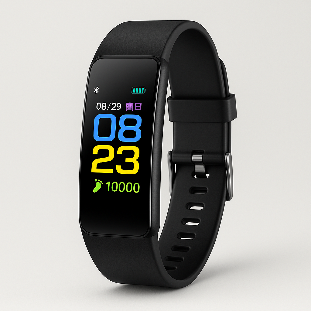 Smartwatch med sundhedsovervågning til ældre