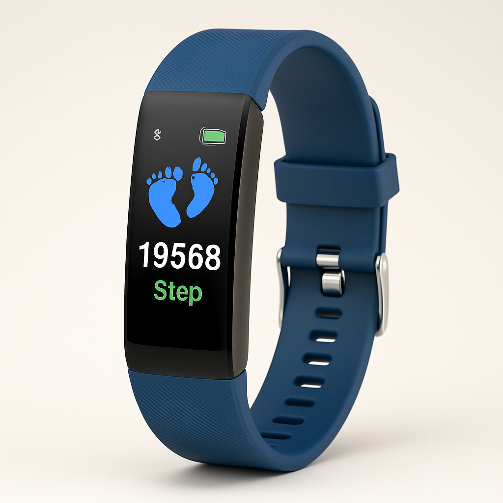 Smartwatch med sundhedsovervågning til ældre