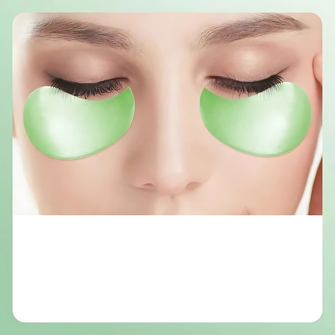 Oční masky s aloe vera a kolagenem