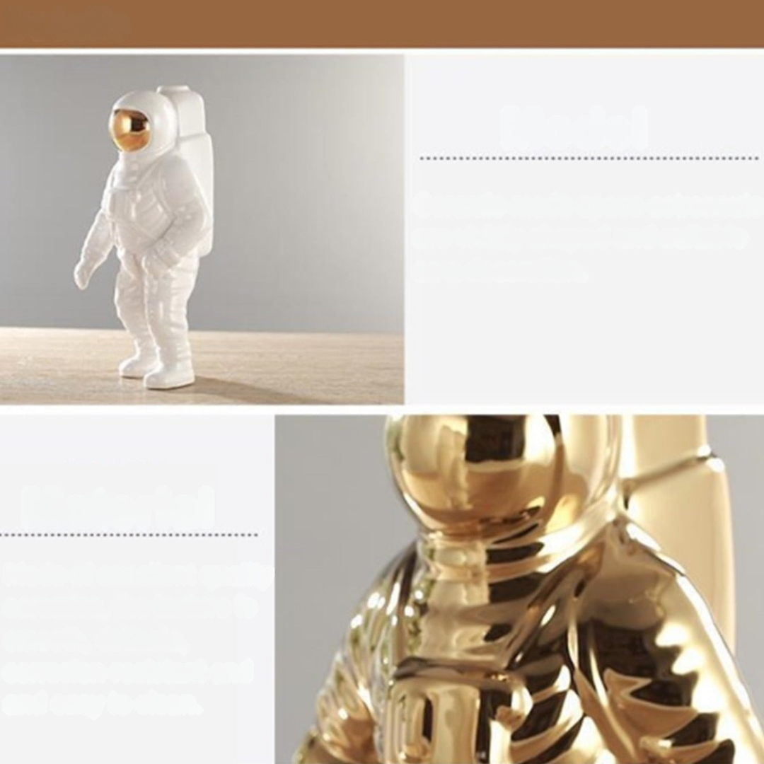 Keramisk Vase Moderne Astronaut Rumskulptur