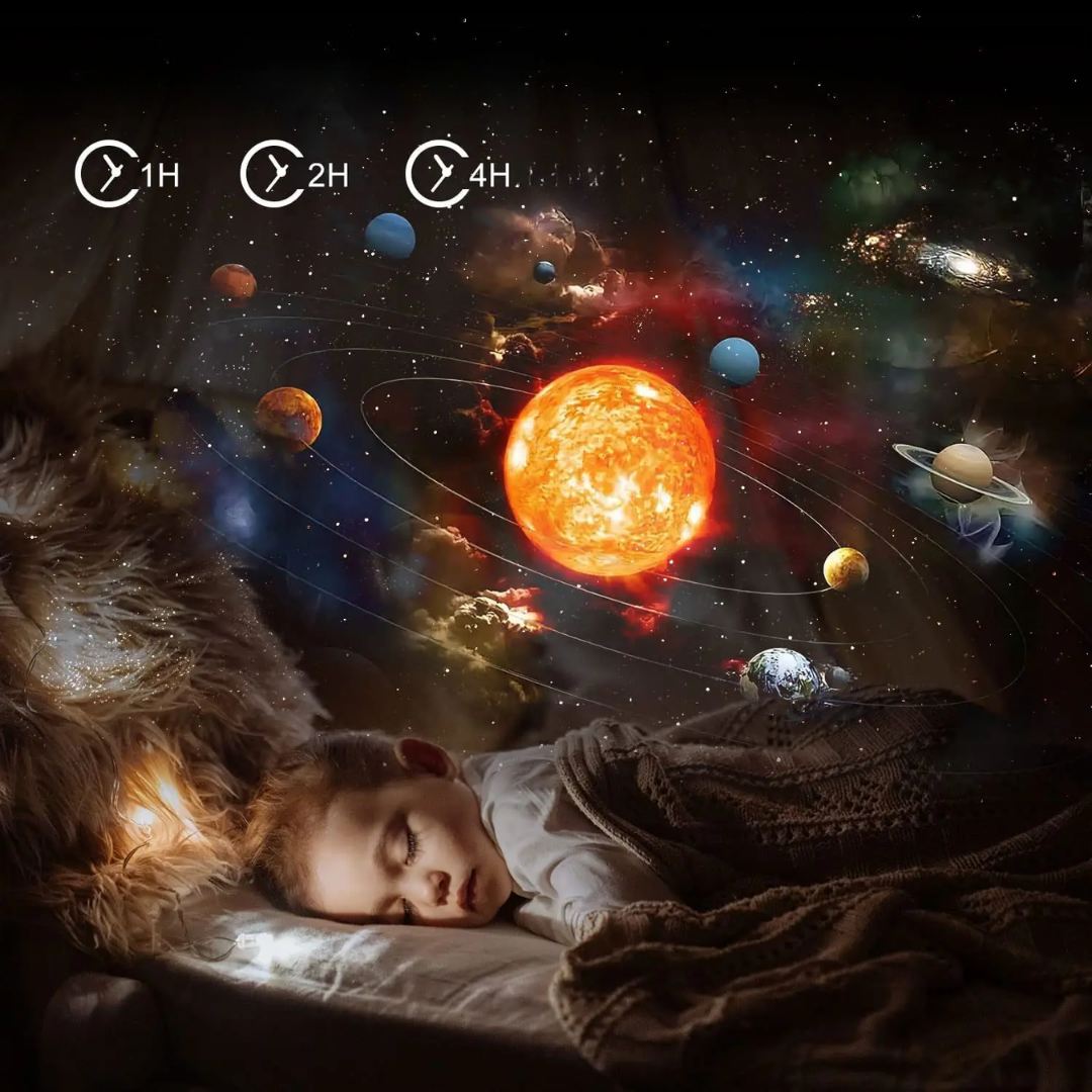 LED noční světlo projektoru galaxie do ložnice