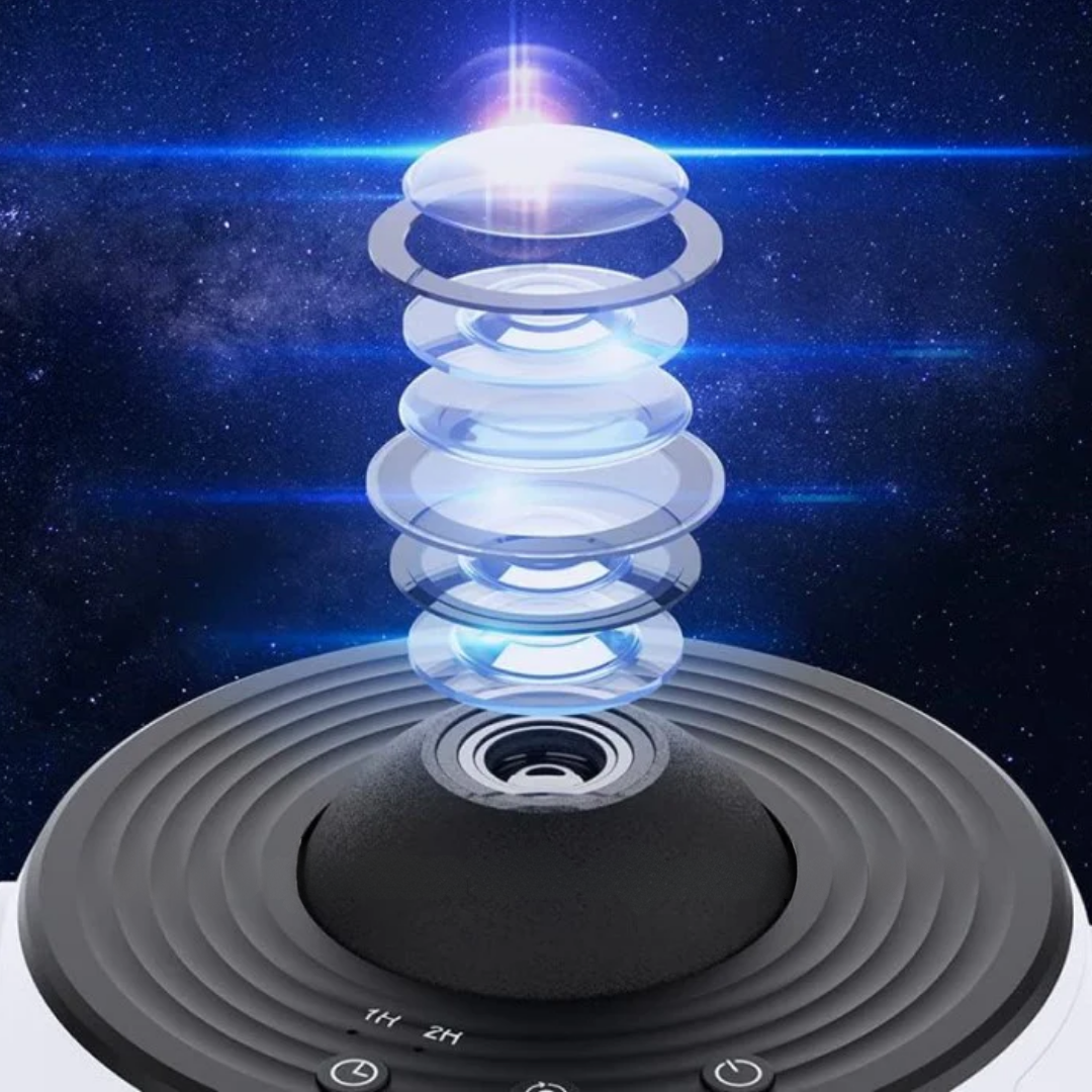 LED noční světlo projektoru galaxie do ložnice