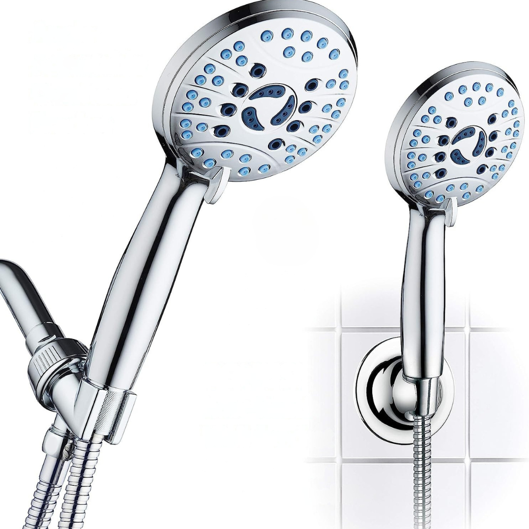 Duschkopf Einstellbar Hochdruck Chrom Set