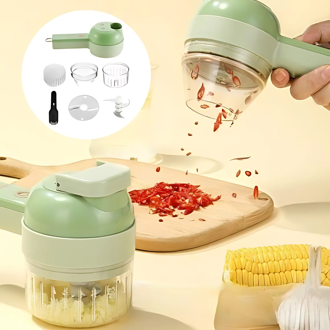 Elektrisk mini grøntsagshakker food processor