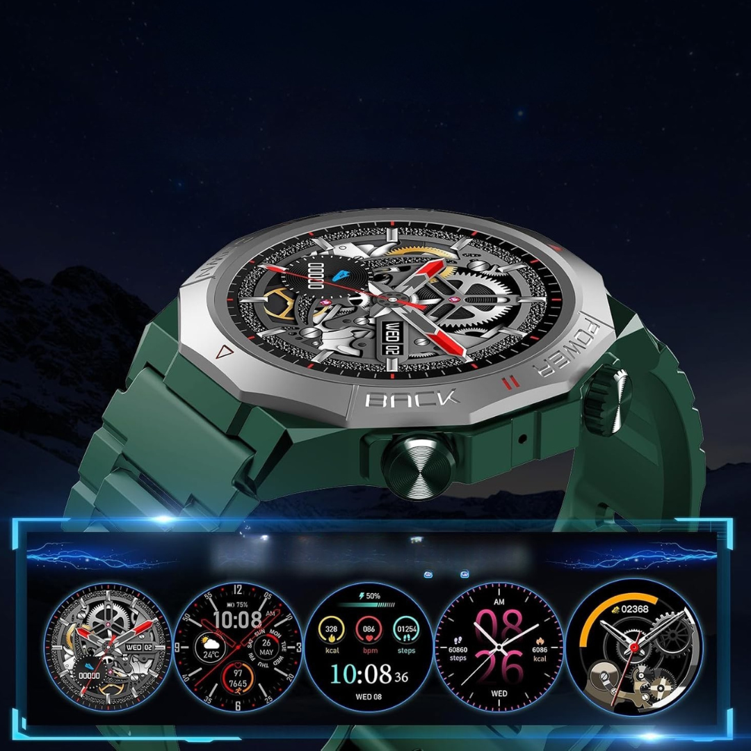 Smart Watch Rugged Fitness Tracker Bluetooth