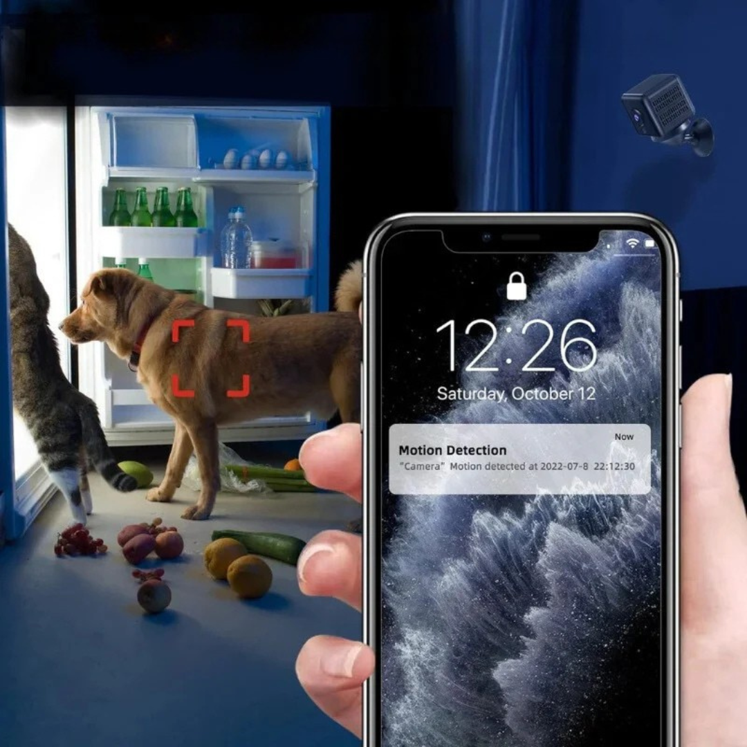 Domácí bezpečnostní mini bezdrátová špionážní kamera