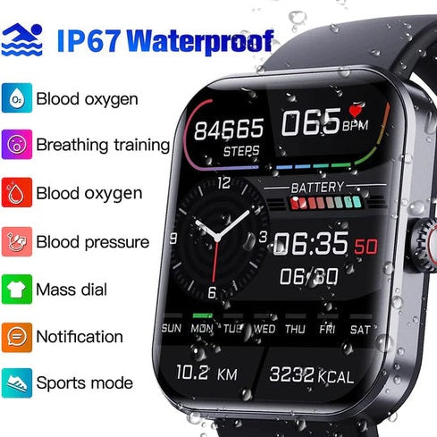 Smartwatch with Non-Invasive Glucose Tracker