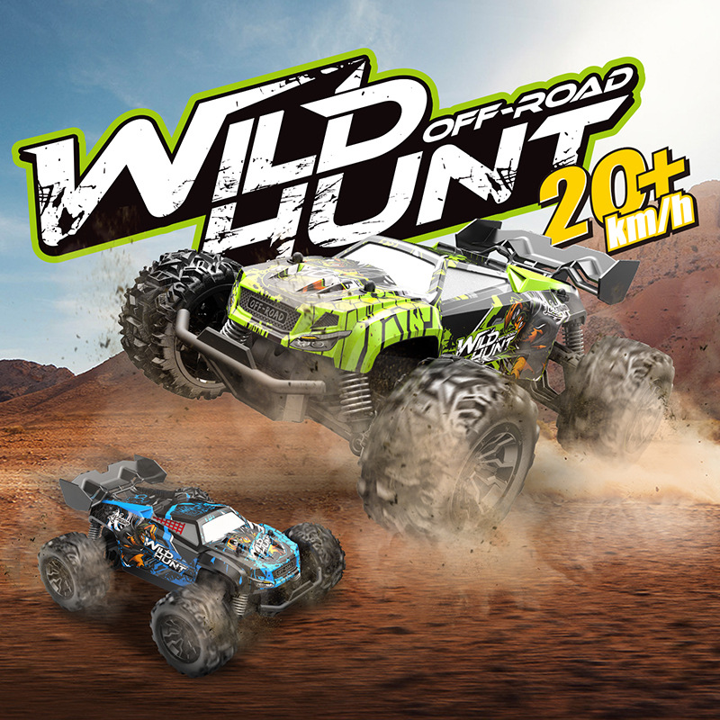 Fjernstyret Offroad Monstertruck med Høj Hastighed – 1:20 Skala