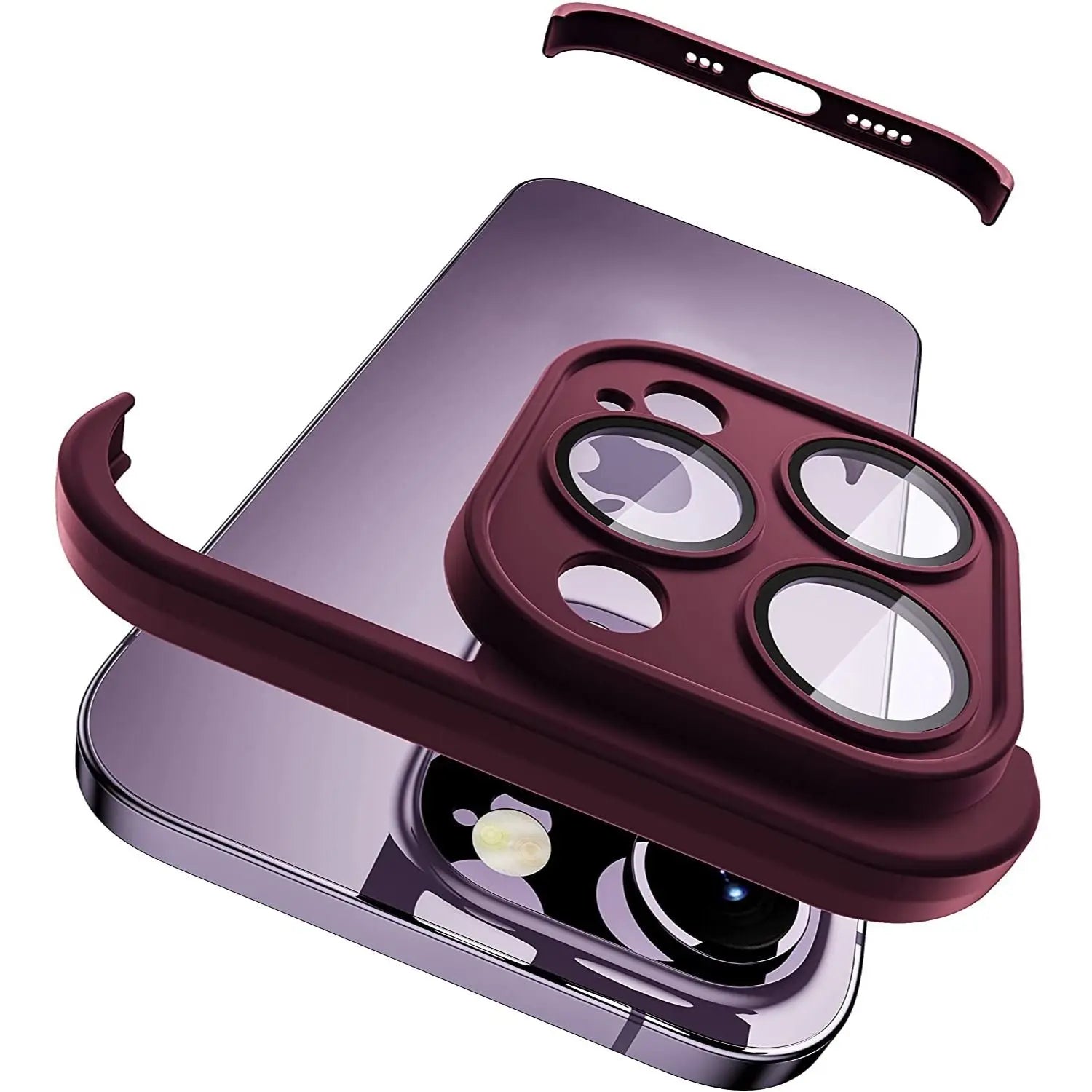 iPhone-etui ultratynd stødabsorberende cover