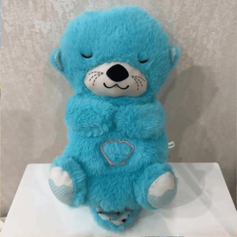 Peluche avec lumière pour aide au sommeil du bébé