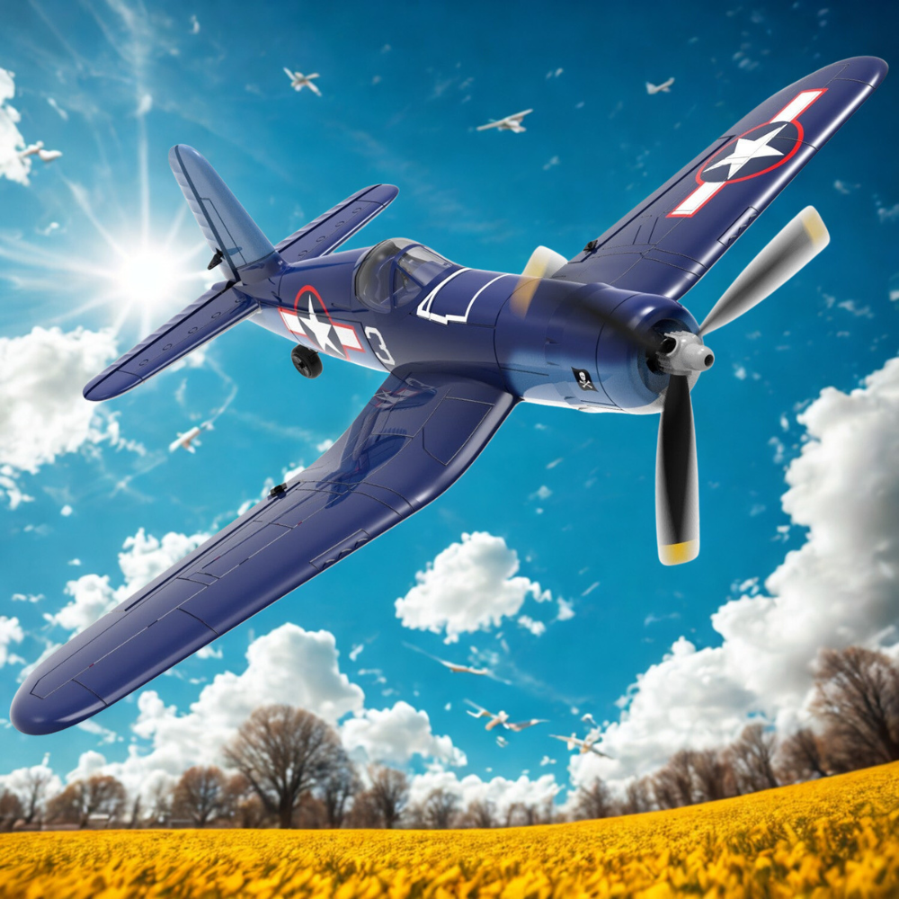 Avión de Control Remoto con Vuelo Acrobático Fácil