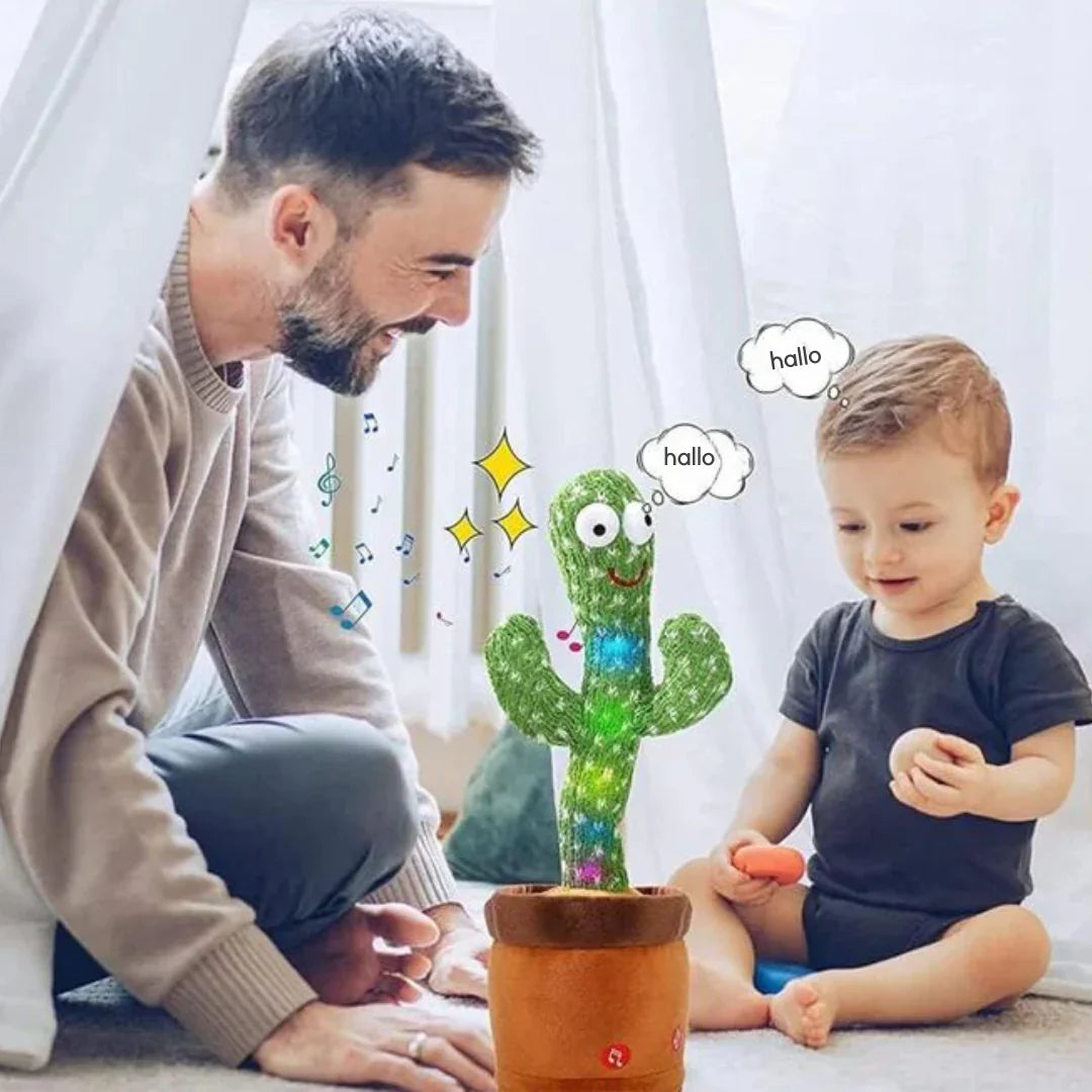 Jouet en peluche interactif avec musique et lumières