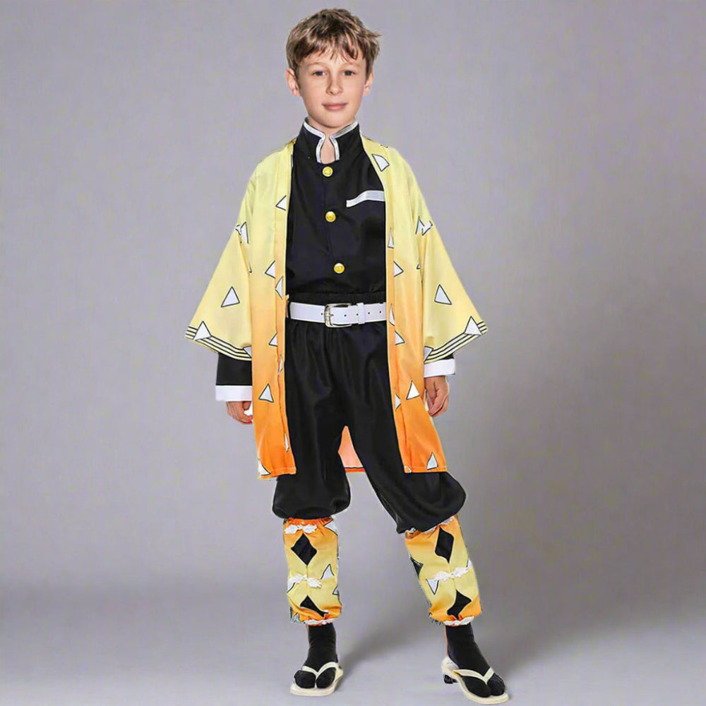 Kids Costumes Full Set Anime Cosplay Kimonos Japanese Manga Character's Costume - Image 9