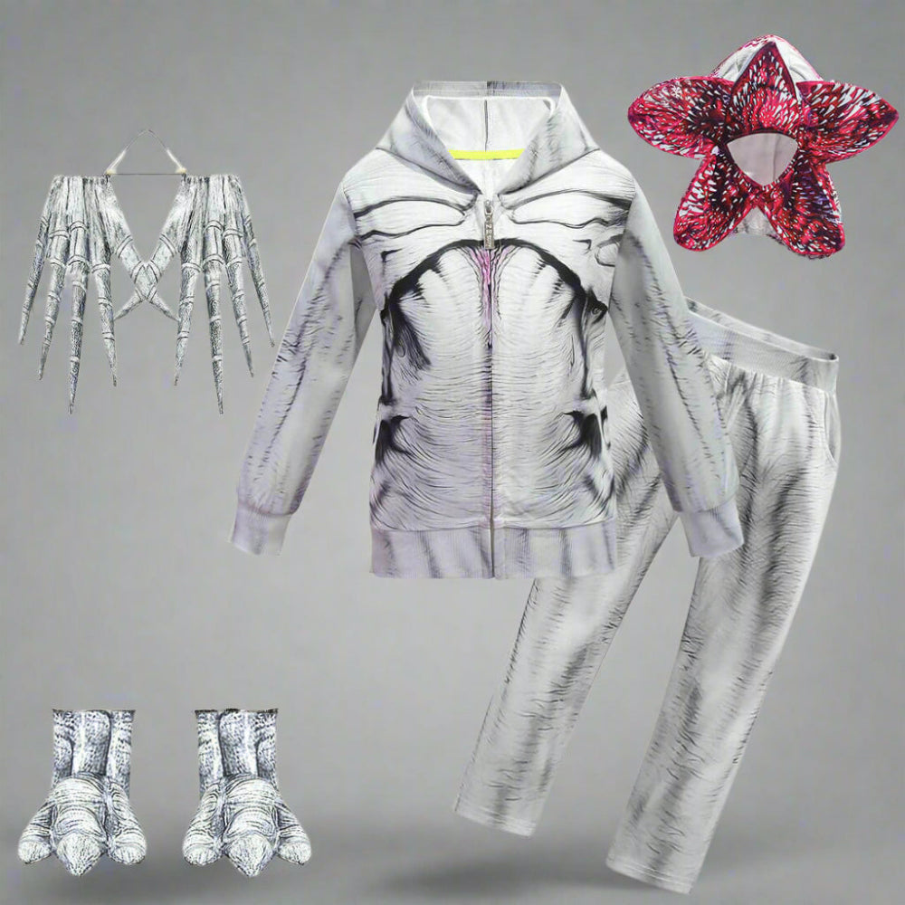 Kids Demogorgon Costume Party Cosplay Stranger Monster Outfits - Image 1