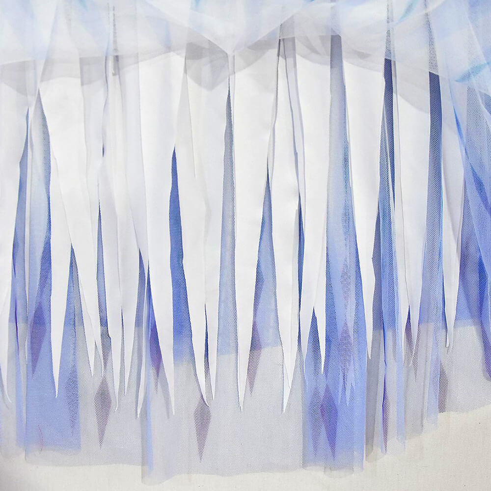 Kids Elsa Princess Costume Snow Girls Dress With Crown Scepter Wig Cosplay Accessories - Image 11