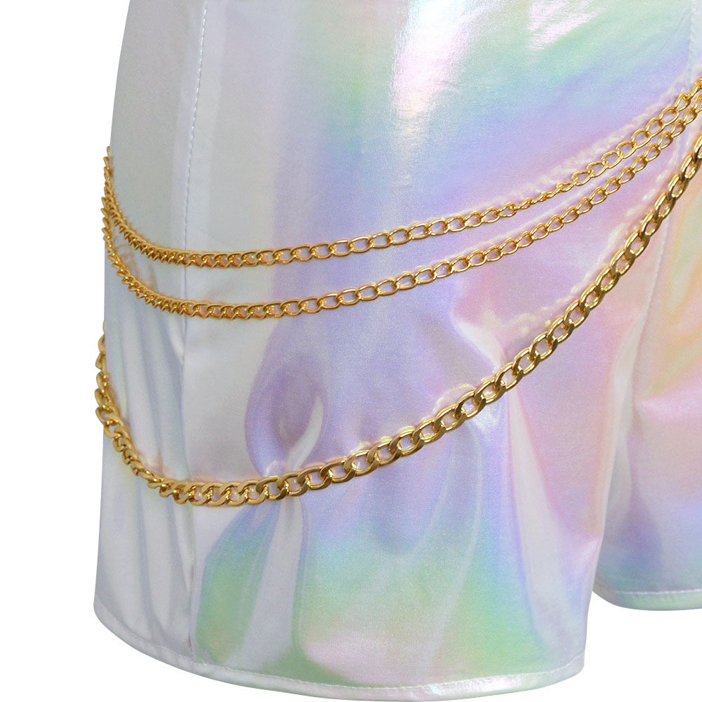 Kids Pop Idol Costume “What It Sounds Like” White Stage Cosplay Outfits Halloween Costume - Image 10
