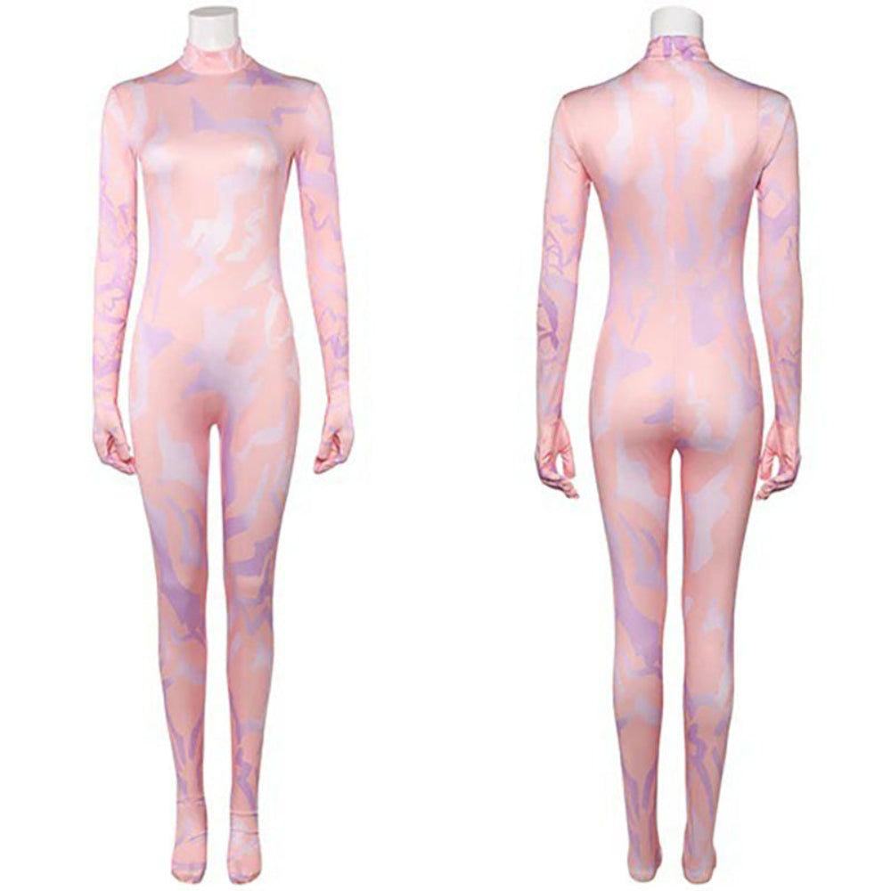 Kids Pop Idol Costume “What It Sounds Like” White Stage Cosplay Outfits Halloween Costume - Image 6