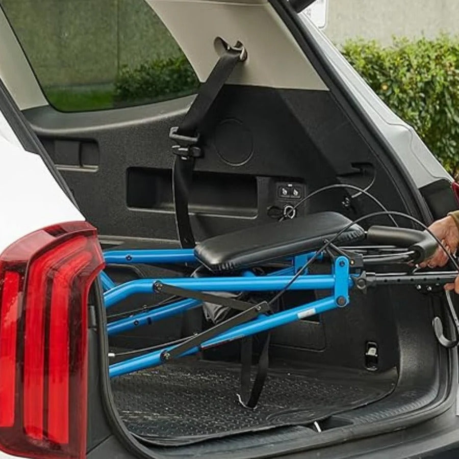 Lightweight Folding Walker with Padded Seat - Image 4