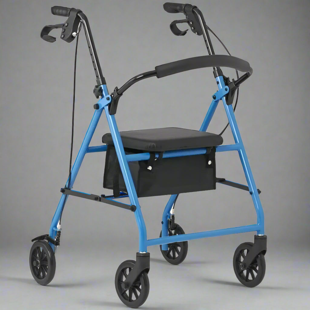 Lightweight Folding Walker with Padded Seat - Image 7