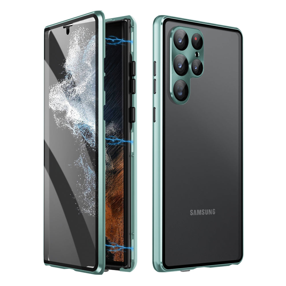 Magnetische gehärtete Glas doppelseitige Telefonhülle für Samsung - Image 13