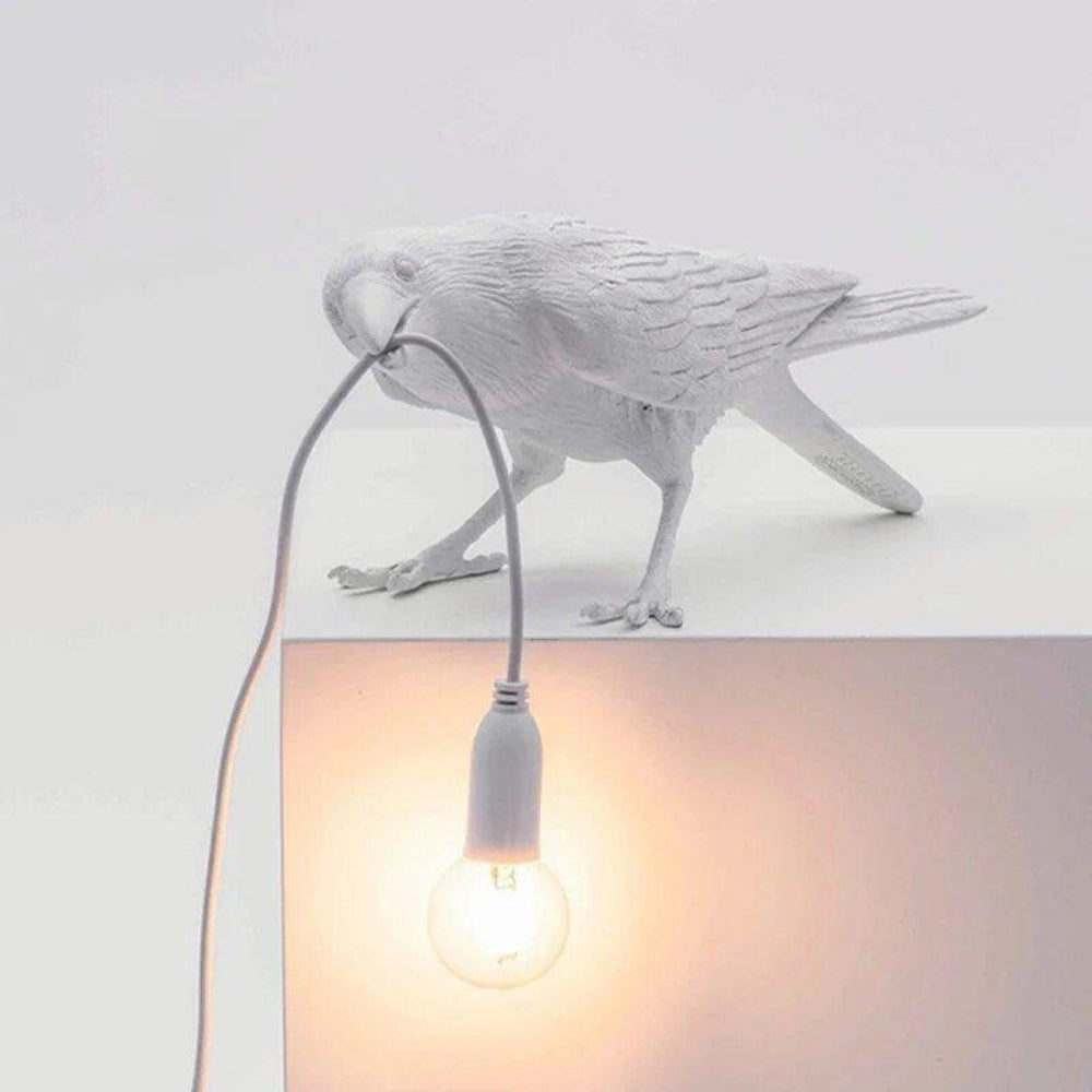 Halloween Decoration Crow Table Lamp Light