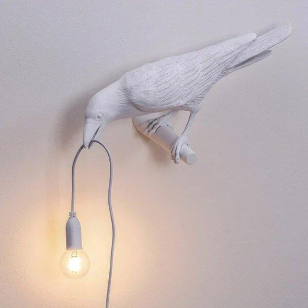 Halloween Decoration Crow Table Lamp Light