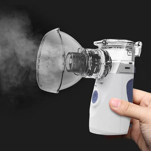 Inhalator med stille bærbart design