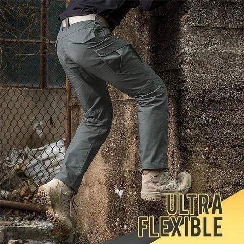 Outdoor Tactical Waterproof Pants Army Fan Multi-Pocket Combat Pants Ripstop Water Resistant Quick Dry Hiking Pants Cargo Pants - Image 8