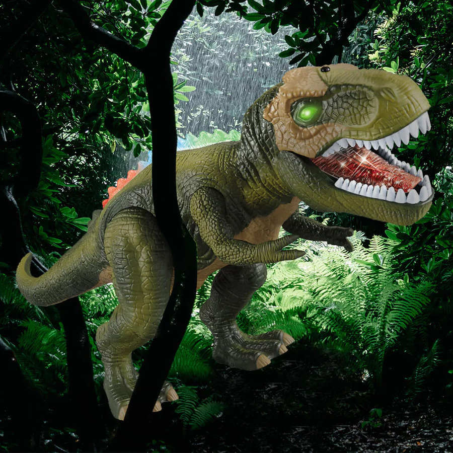 Fjernstyret Dinosaur Legetøj Gående Brølende