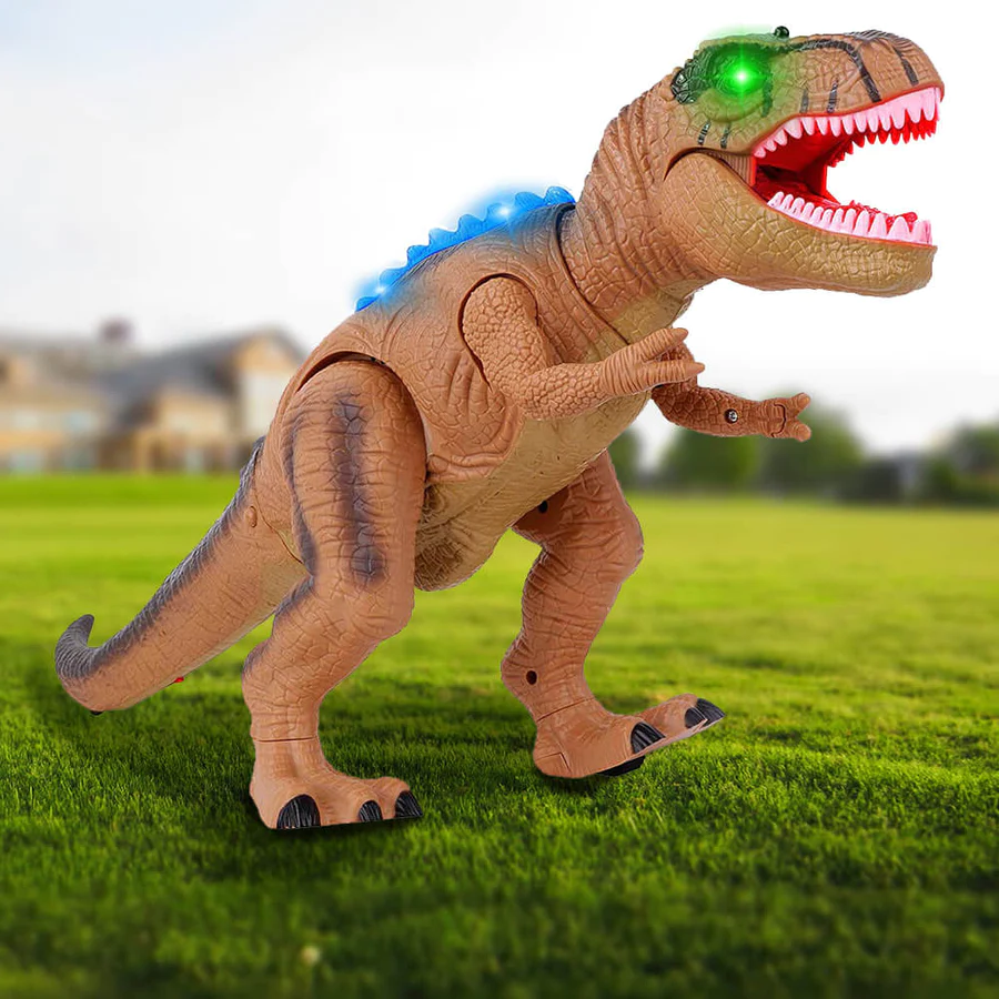 Fjernstyret Dinosaur Legetøj Gående Brølende