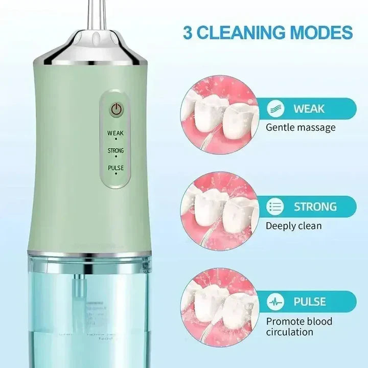 Idropulsore Ricaricabile Portatile Pulitore Dentale