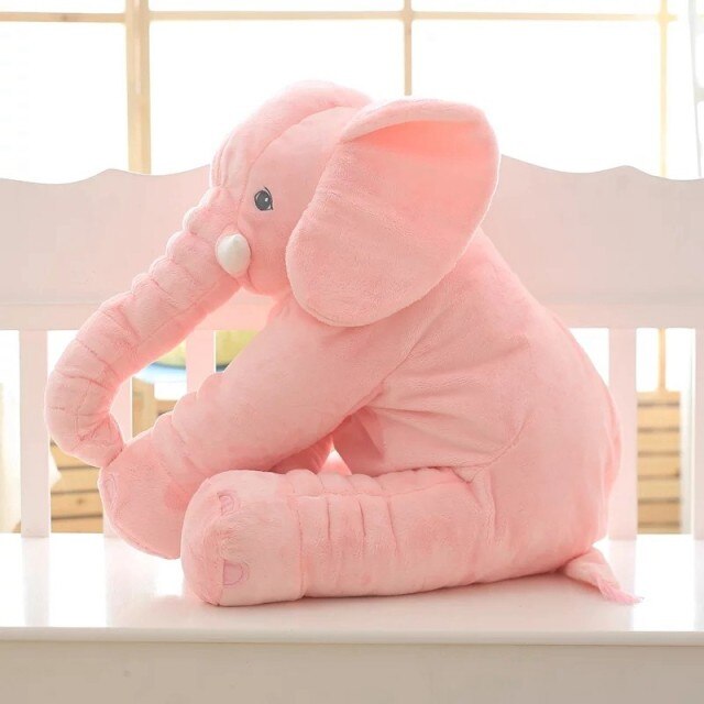 Baby blød elefant legetøj pude