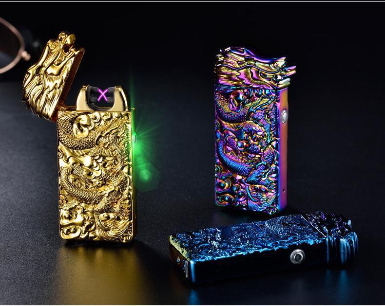 Plasma Dragon Graveret Genopladelig Lighter