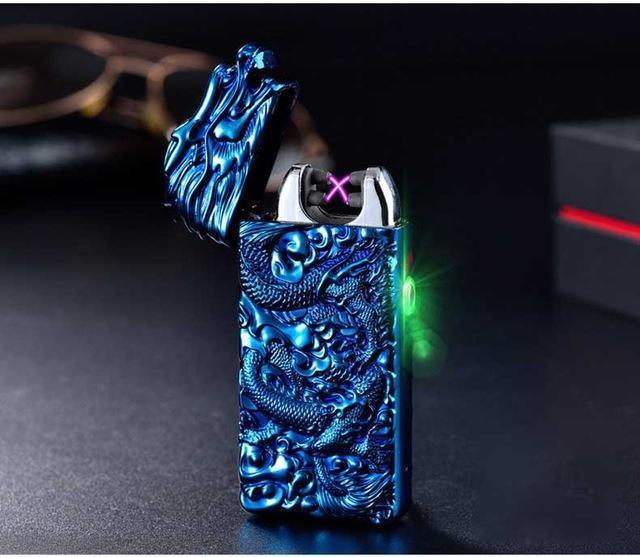 Plasma Dragon Graveret Genopladelig Lighter