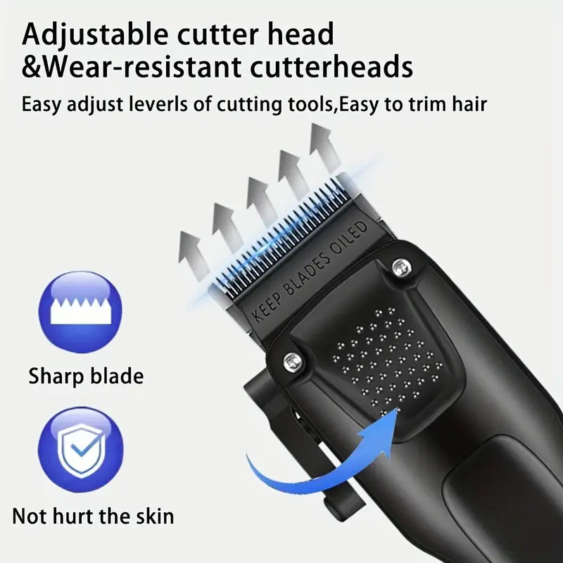 ヘアトリマーセット 充電式ひげグルーミングキット